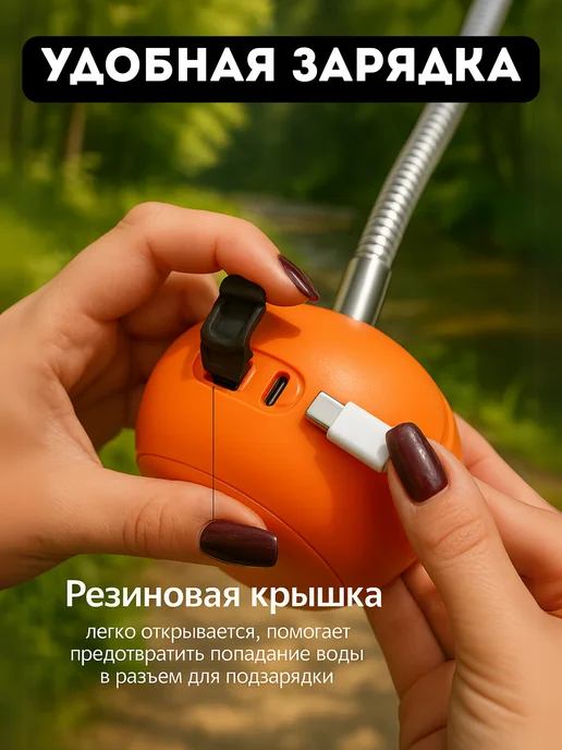 Душ портативный с датчиком температуры, вариант, фото 6