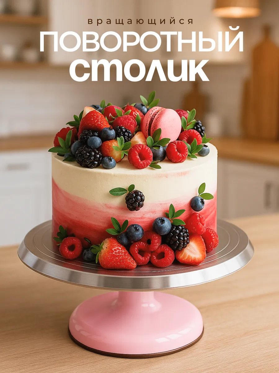Тортовница вращающаяся 31 см