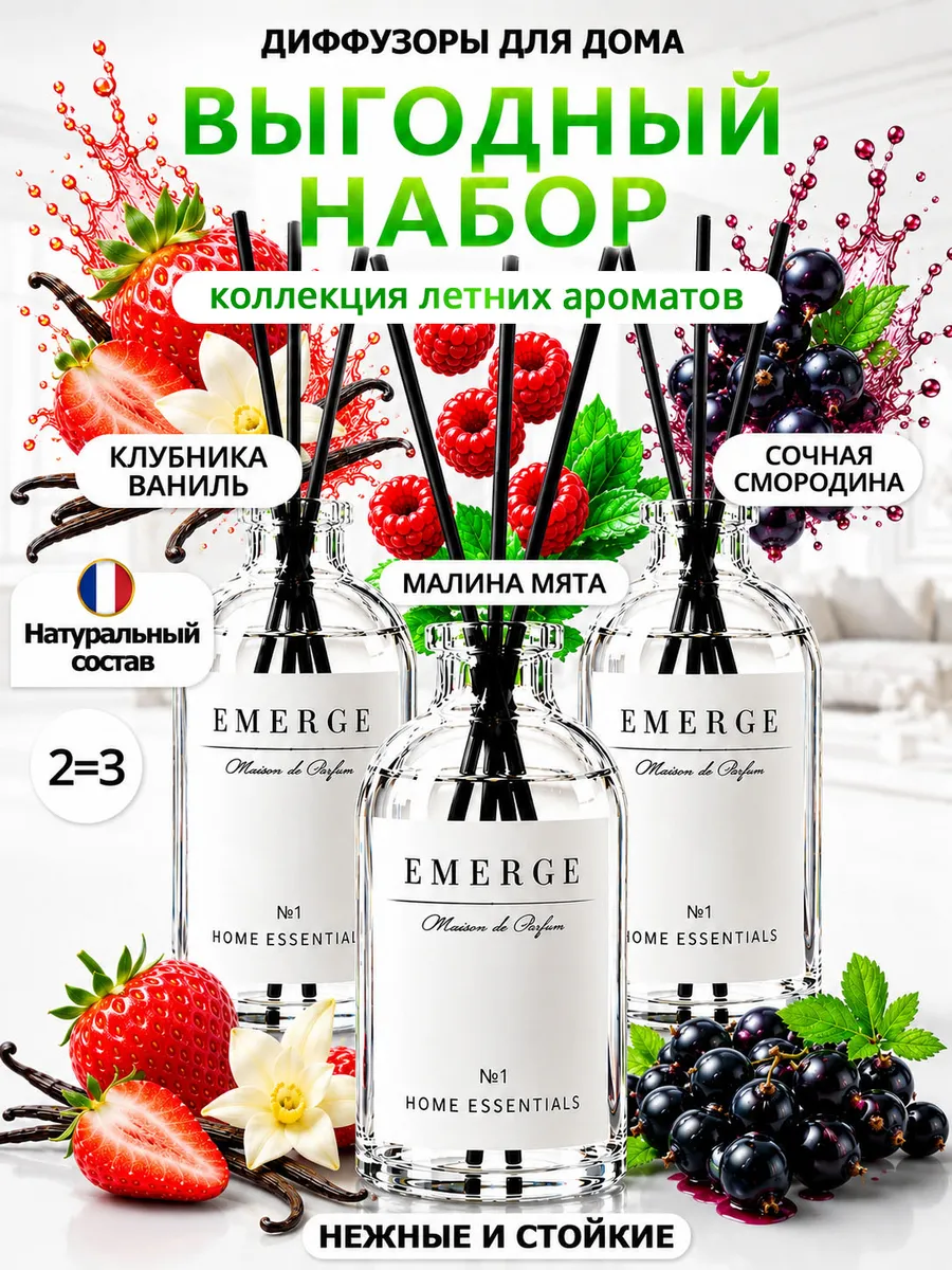 Диффузор для дома с палочками набор