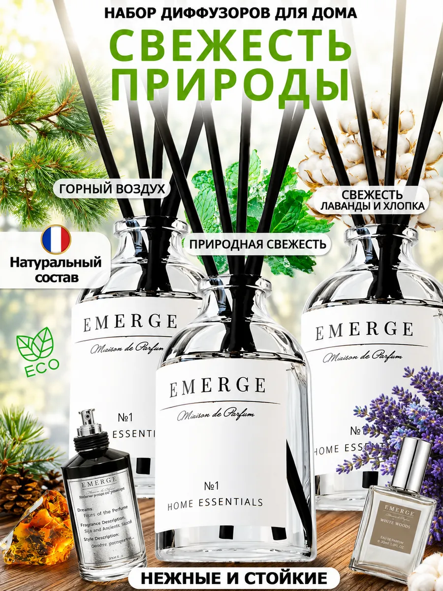 Диффузор для дома с палочками набор
