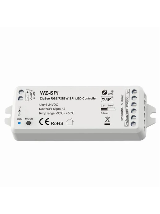 Светодиодный контроллер WT - SPI WZ - SPI Tuya WiFi Zigbee +, вариант, фото 2