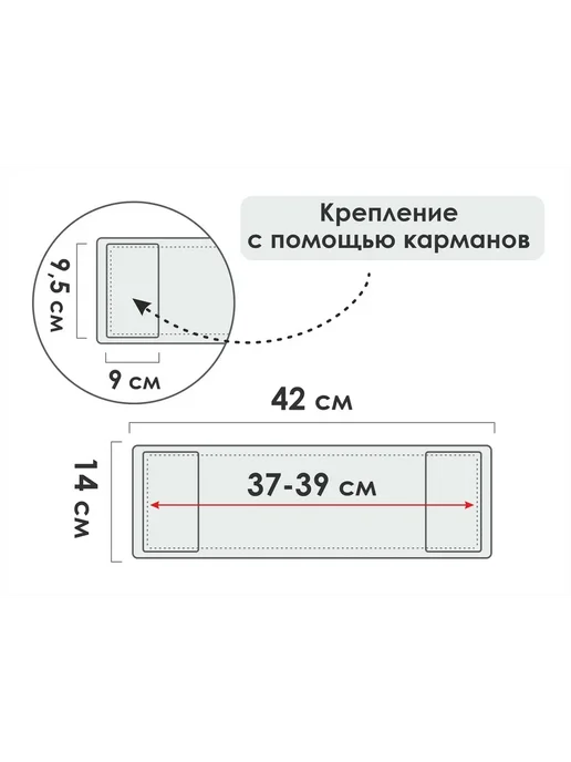 PERFECTO LINEA Сменная насадка для швабры Solid из шенилла серая 44-532034, серый, фото 8