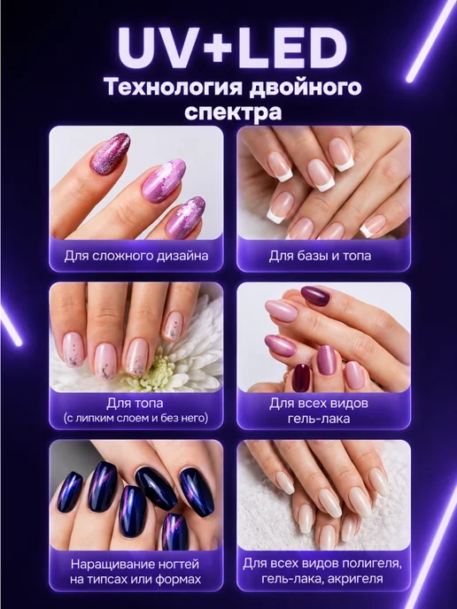 ИНТОНАЦИЯ Лампа фонарик настольная мини ультрафиолетовая, белый, фото 5