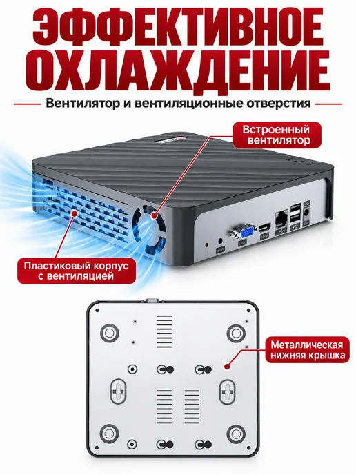 USAFEQLO Сетевой видеорегистртор 16 IP камер HDD до 14TB (НЕ входит), 14 ТБ, фото 8