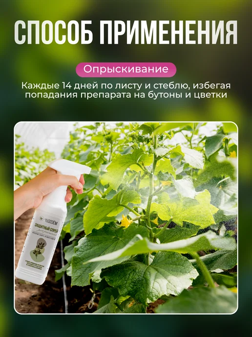 Чудозем Спрей от вредителей для растений, от мошек, белокрылки и тли, 500 мл, фото 7