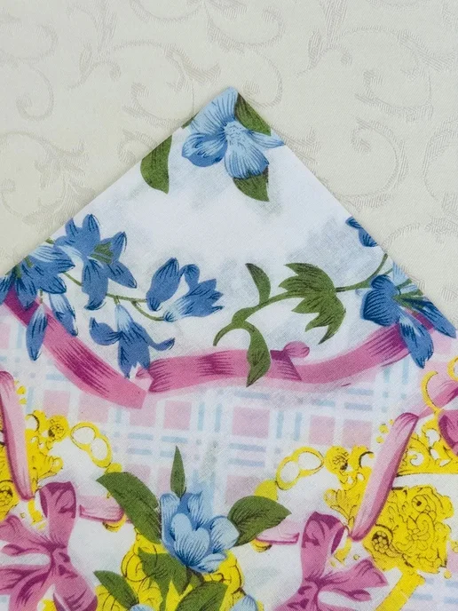 Lapastel Набор носовых платков 3 шт 40х40 см хлопок карманные, 40x40 см, 3 шт, фото 5