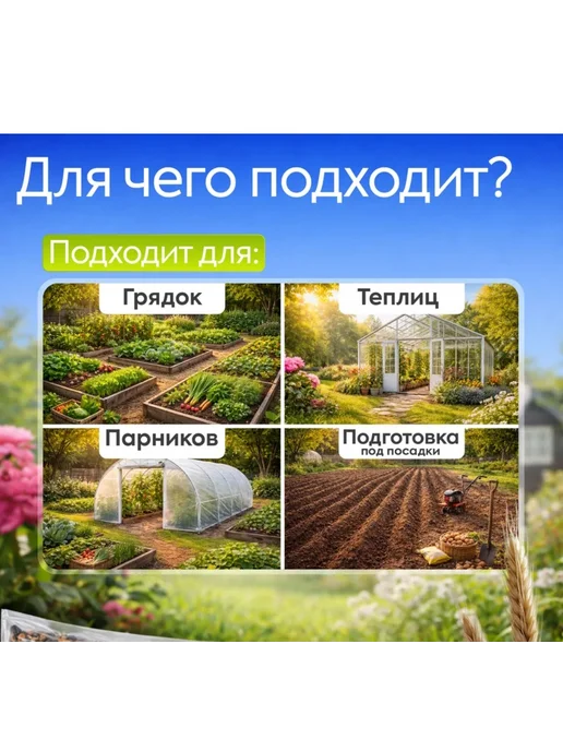 Склад Полезных Продуктов Смесь сидератов Летняя 1 кг, 5 кг, фото 6