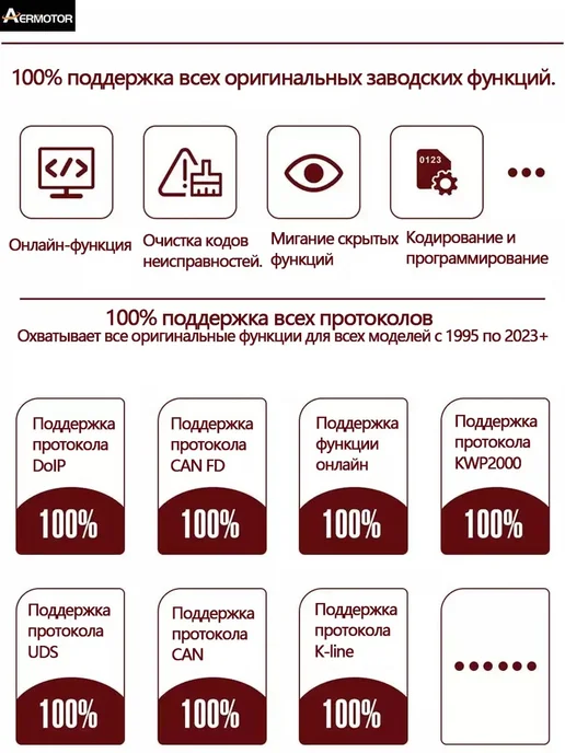 Оригинальный драйвер VNCI 6154A V26.0.1 поддерживает протоко…, вариант, фото 8