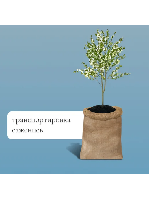 ПМДК Джутовый мешок садовый 57х90 см плотность 35х35 нитей, 57x90 см, фото 3