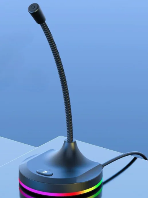 MRM-POWER USB микрофон офисный настольный МК-09А, черный, фото 2