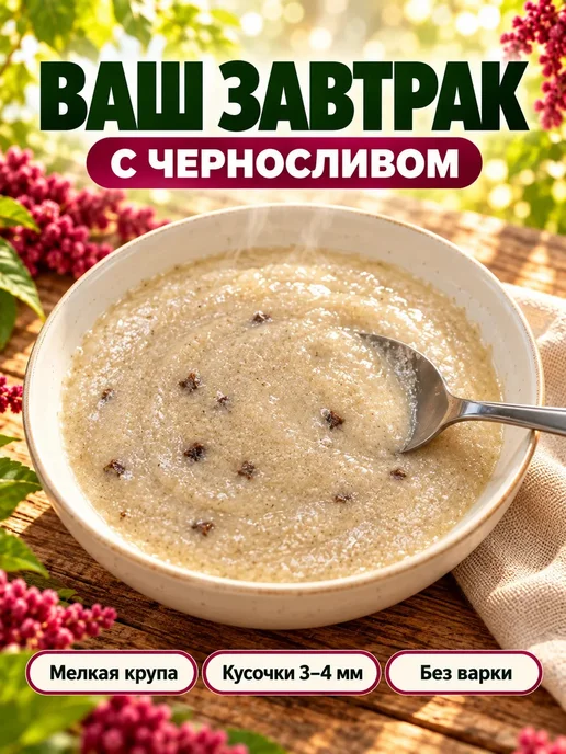 PL.EIGHT Каша Амарантовая с Черносливом, 500 г, 500 г, фото 7