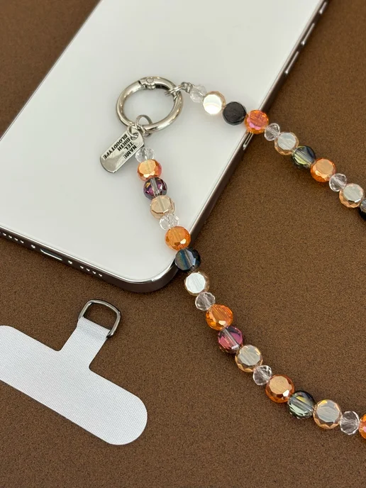Casetify Шнурок для Телефона трендовый Стеклянный, черный, фото 8