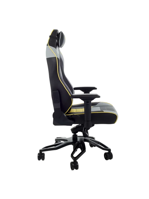 ZONE-51 Кресло компьютерное игровое Cyberpunk YG Yellow-Grey, черный, фото 4