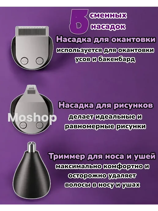 Samsung Набор для стрижки и стайлинга, голубой, фото 5
