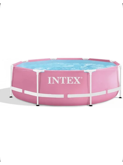 Unique Spot Каркасный бассейн INTEX 28290, розовый, фото 4
