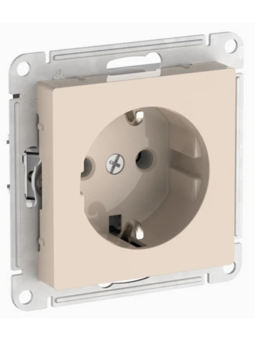 Systeme Electric Розетка силовая Систем Электрик AtlasDesign ATN000243S, вариант