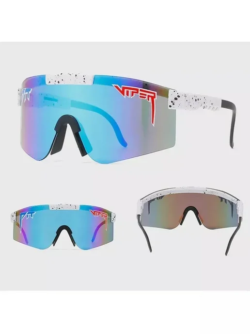 Спортивные солнцезащитные очки от Pit Viper 2000, голубой, фото 3
