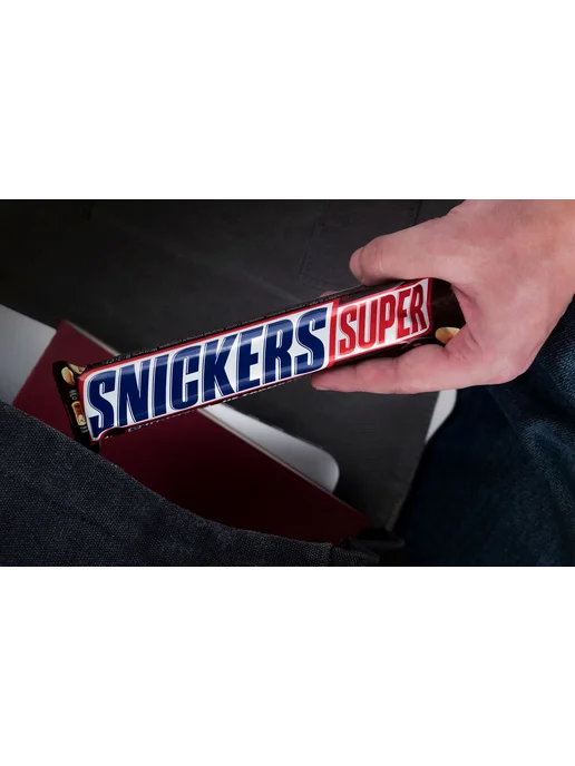 Snickers Батончик шоколадный Super, 80г, 80 г, фото 3