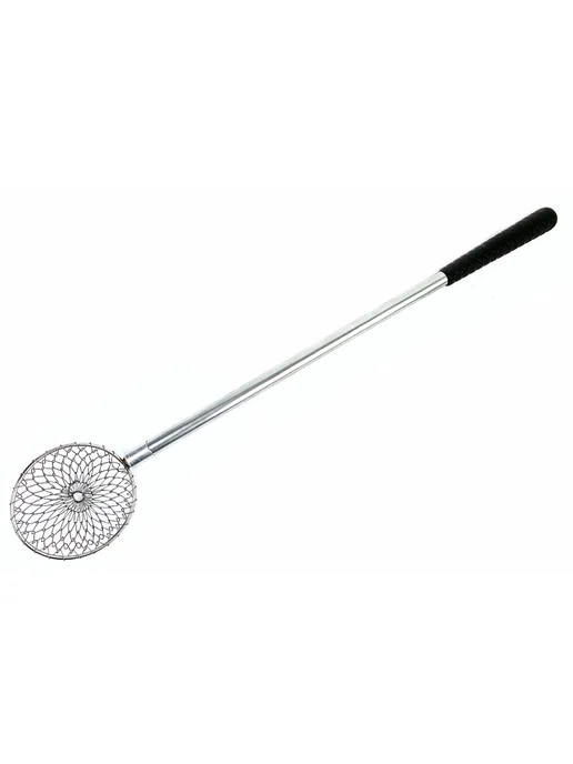 Higashi Черпак с сеточкой ice scoop 14 см, черный