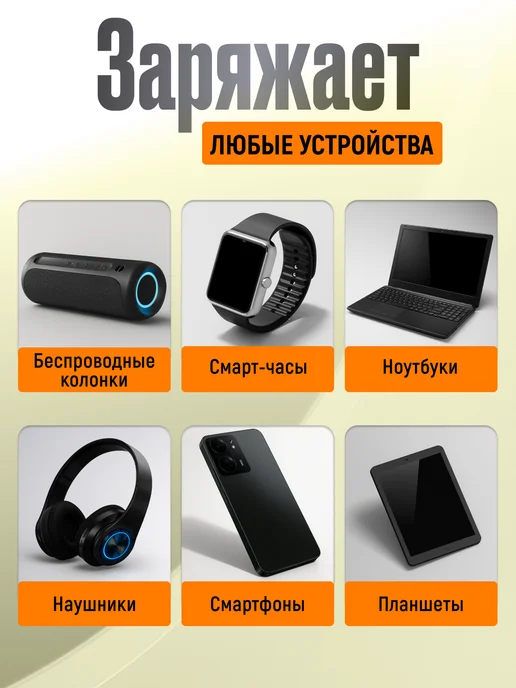 EverEnergy Повербанк 20000 Mah для телефона с быстрой зарядкой, 20000 мАч, фото 4