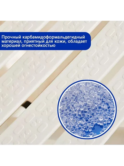 Стул для ванной для пожилых складной Белый, белый, фото 4