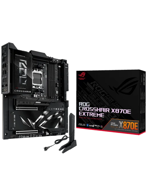 Asus Материнская плата ROG CROSSHAIR X870E HERO AM5 AMD X870E ATX, 2 шт