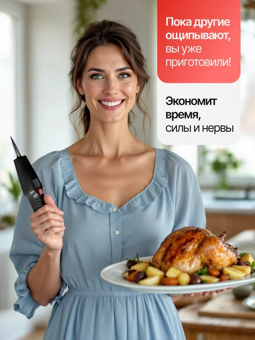 Перосъемная машина для удаления перьев птицы, черный, фото 6