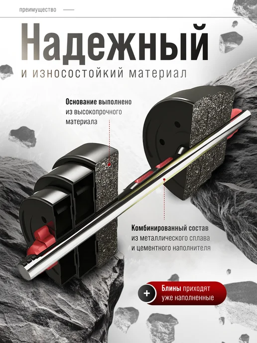 FITROOM Гантели разборные 40 кг набор спортивный инвентарь с штангой, 40 кг, фото 6