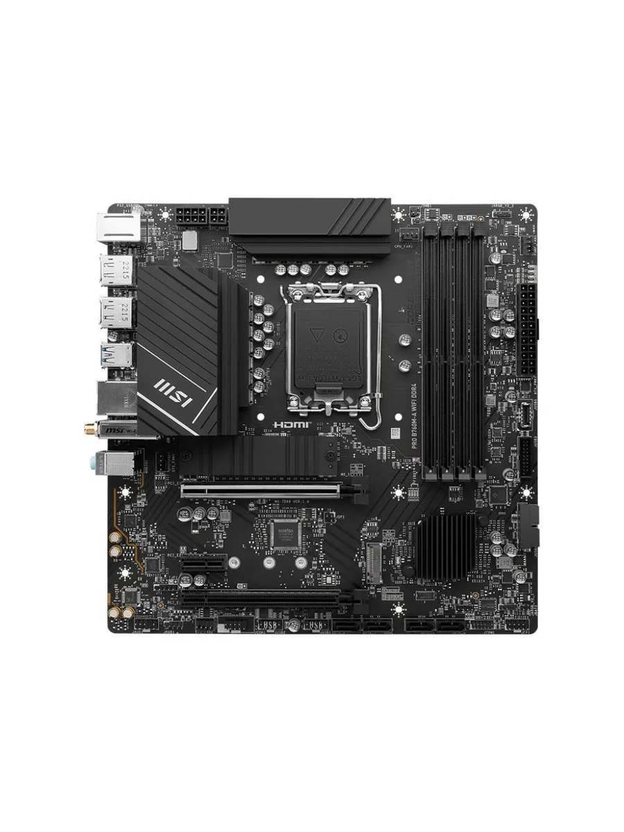 Материнская плата PRO B760M-A WIFI DDR4 MSI 438987979 купить в интернет‑магазине Wildberries