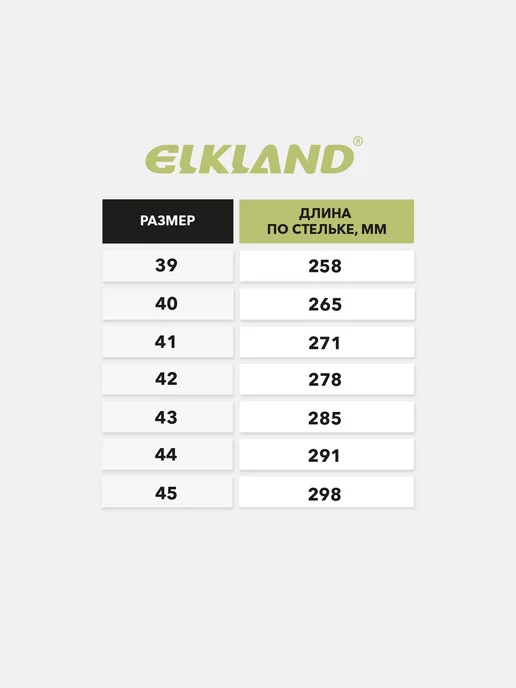 Elkland Кроссовки треккинговые для туризма и похода, черный, фото 8