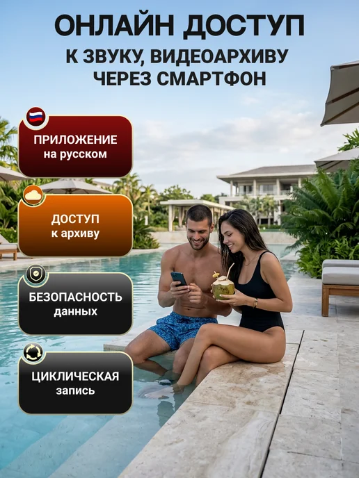 Dahua Уличная WiFi камера видеонаблюдения с двумя объективами 6Мп, вариант, фото 8