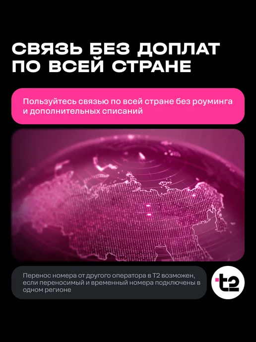 t2 SIM-карта "Классический+MiXX", Пенза Баланс 600 руб, вариант, фото 6