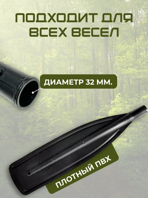 Лопасть для весла запасная, 65х17 см, вариант, фото 2