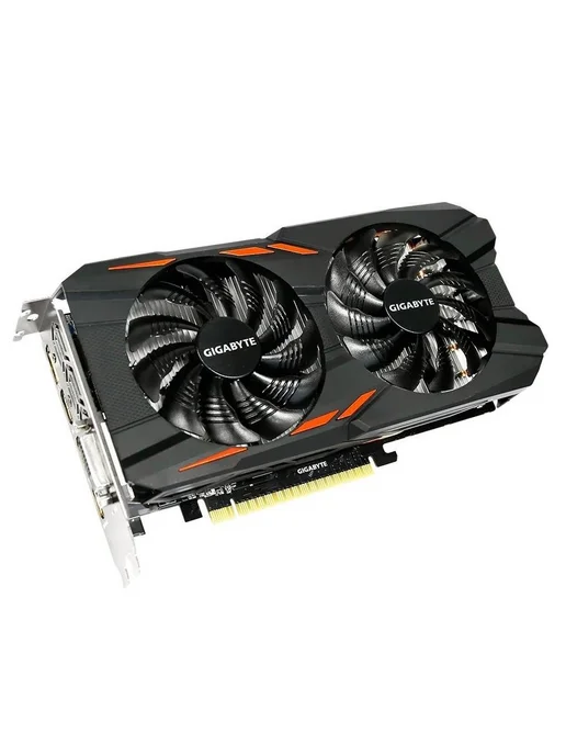 Gigabyte Игровая Видеокарта для ПК Windforce GeForce GTX 1050Ti 4G, 4 г, фото 3