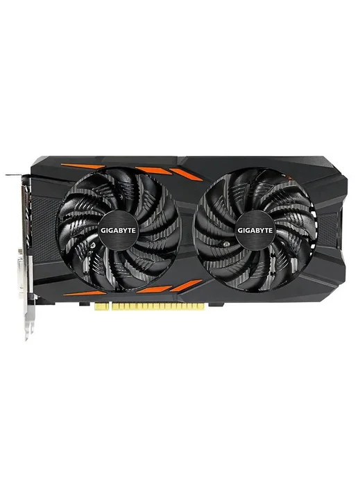 Gigabyte Игровая Видеокарта для ПК Windforce GeForce GTX 1050Ti 4G, 4 г, фото 4