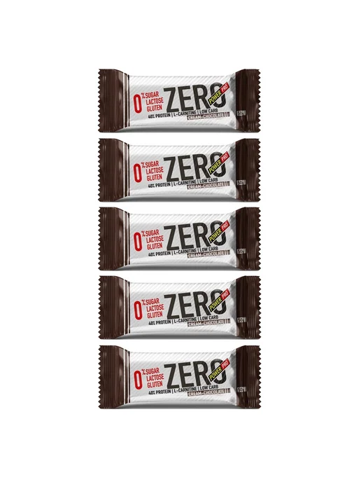 POWER PRO Протеиновый батончик 40% ZERO 5 шт 50 гр Шоколадный крем, 5 шт, 50 г