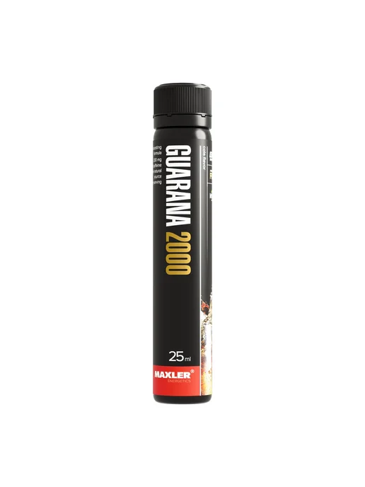 MAXLER Энергетик Гуарана Guarana 2000 - 1 ампула 25 мл Кола, 25 мл, фото 4