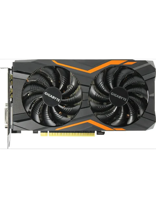 Gigabyte Видеокарта для ПК GeForce GTX 1050 Ti OC 4G с RGB подсветкой, 4 г, фото 4