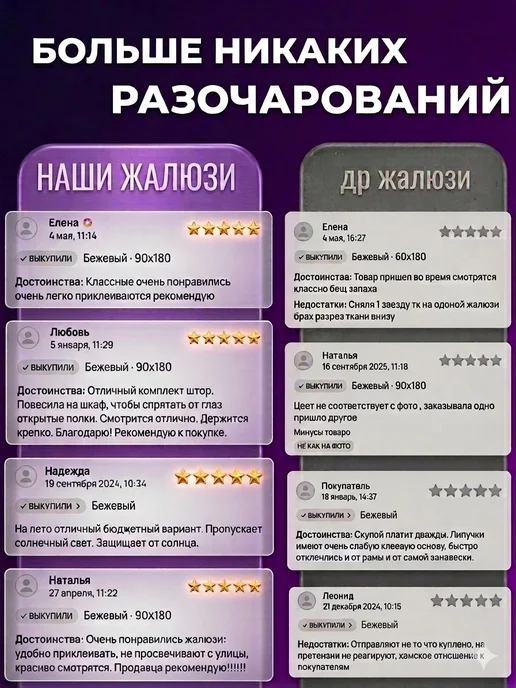 DecorLX Самоклеящиеся жалюзи плиссе без сверления с рисунком, бежевый, фото 5
