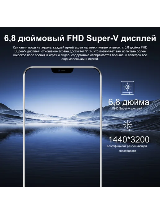 Смартфон Pro Max 15 Pro 16/1024 ГБ, золотой, фото 5