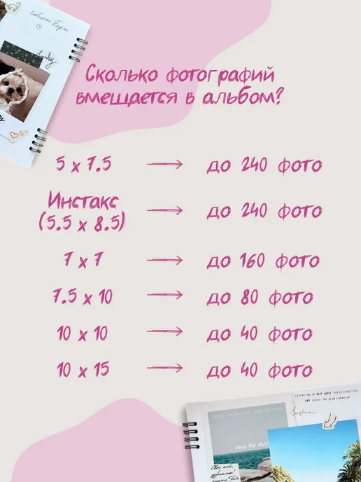 BlossomPlan Фотоальбом для фото как из Pinterest большой, черный, фото 8