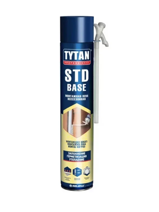 Tytan professional Пена монтажная бытовая 750 мл. 1шт, 750 мл, 1 шт, фото 2