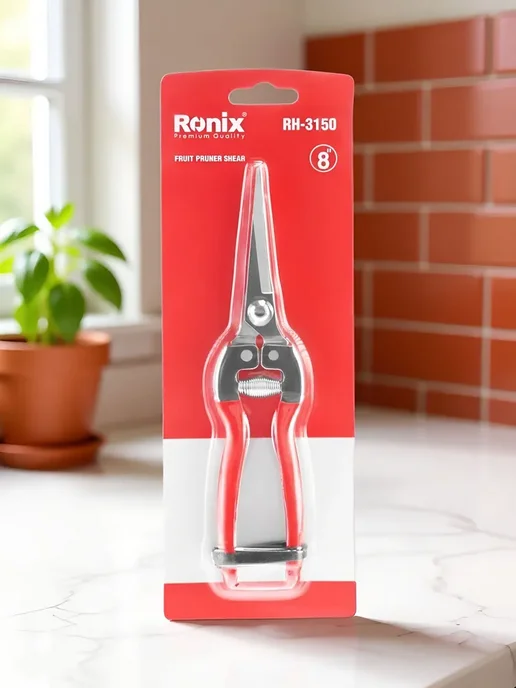 Ножницы RH-3150 Ronix, красный