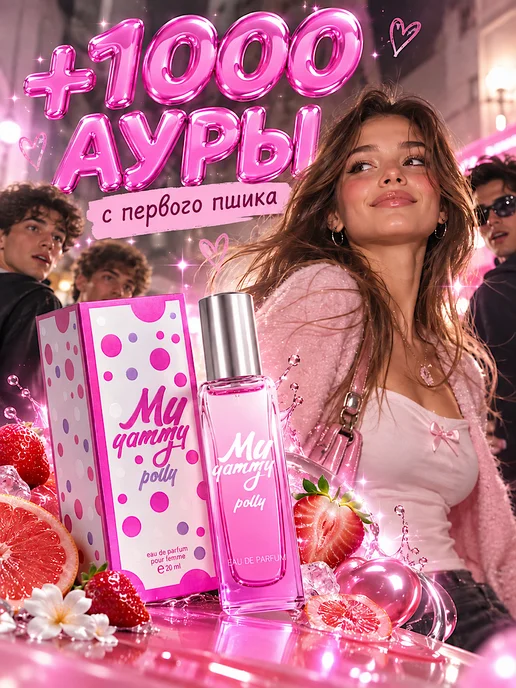 Neo Parfum Духи My Yammy POLLY Вкусняшка Полли 20 мл, 20 мл, фото 4
