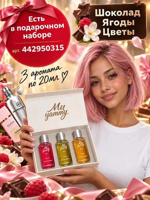 Neo Parfum Духи My Yammy POLLY Вкусняшка Полли 20 мл, 20 мл, фото 8