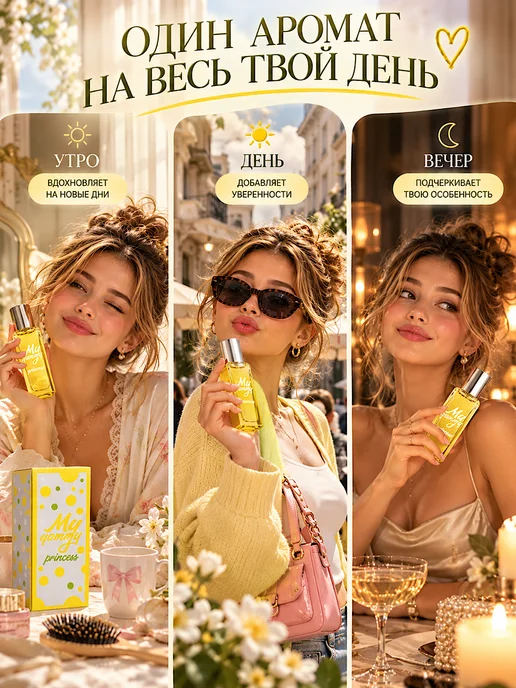 Neo Parfum Духи My Yammy PRINCESS Вкусняшка Принцесса 20 мл, 20 мл, фото 3