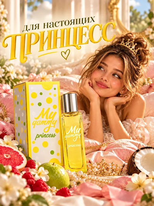 Neo Parfum Духи My Yammy PRINCESS Вкусняшка Принцесса 20 мл, 20 мл, фото 4