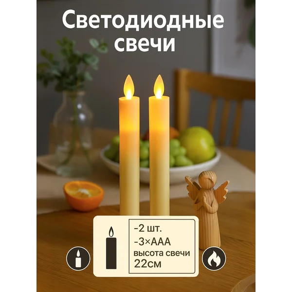 Набор светодиодные свечи Романтика