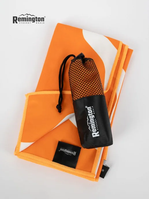 REMINGTON synergy world Полотенце Remington 50*30см, цвет оранжевый, оранжевый, фото 4