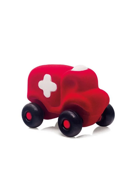 Rubbabu Toys 20001 Каталка для детей "Скорая помощь", из каучука 18 см, зеленый, фото 2
